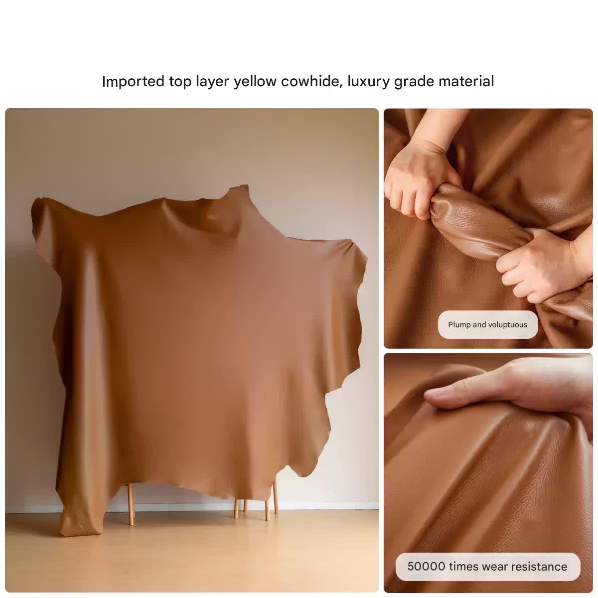 Genuine Leather Electric high back Sofa