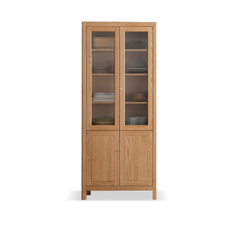 Combination bookcase Oak colid wood"
