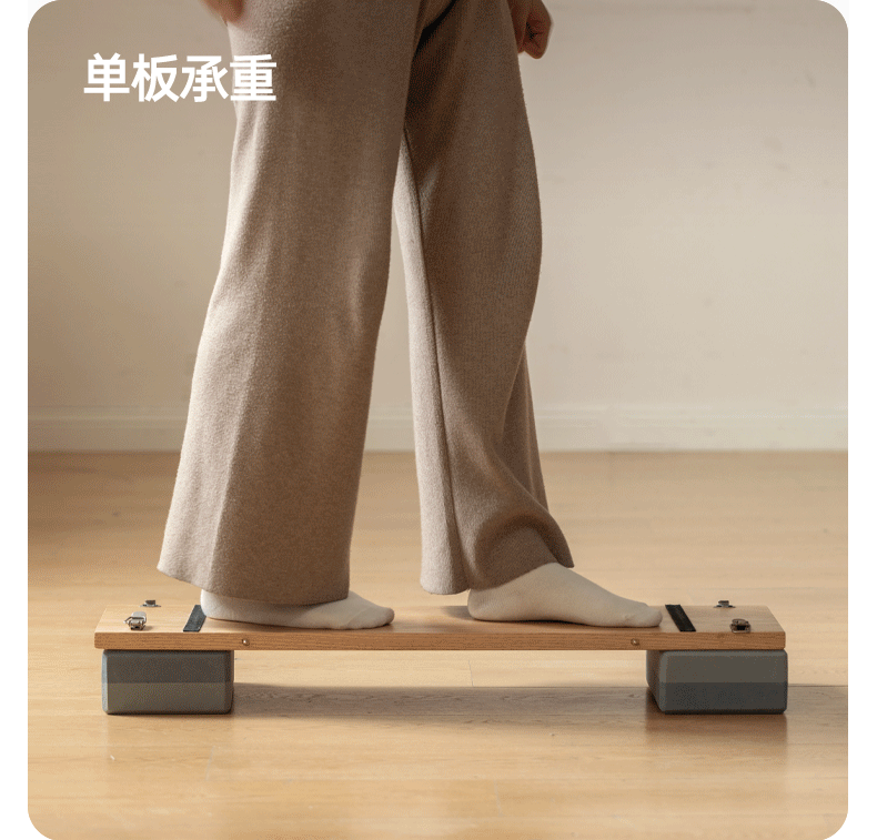 Oak Solid Wood Modern Minimalist Extendable Dining Table