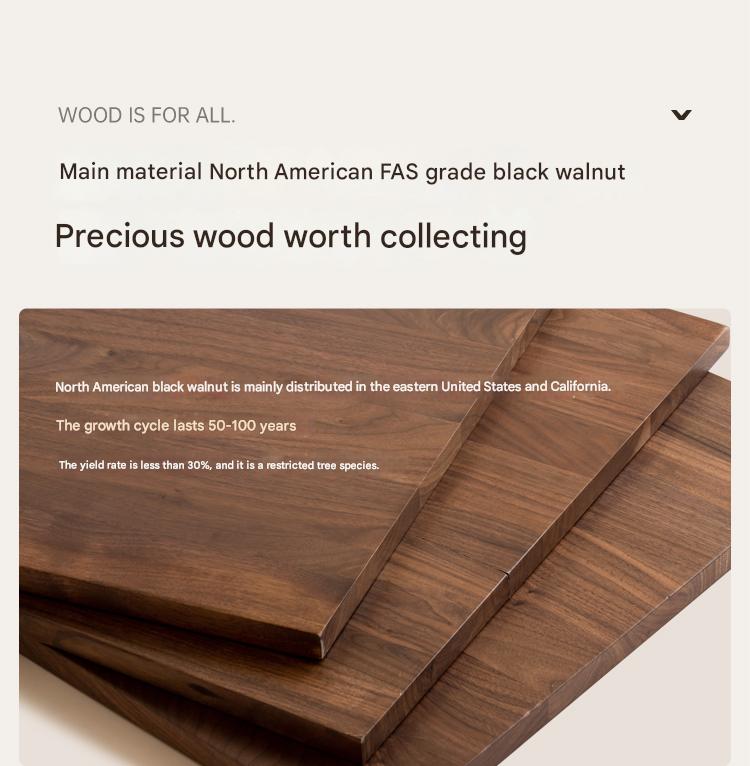Teak, Black Walnut, Oak Solid Wood First Layer Yellow Cowhide Leather,Technical Cloth