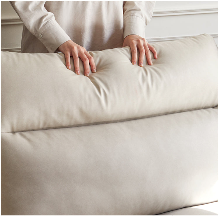 Technology Fabric High Back Corner Sofa.