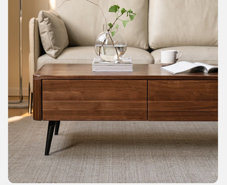 Black Walnut, Golden Sandalwood Coffee Table