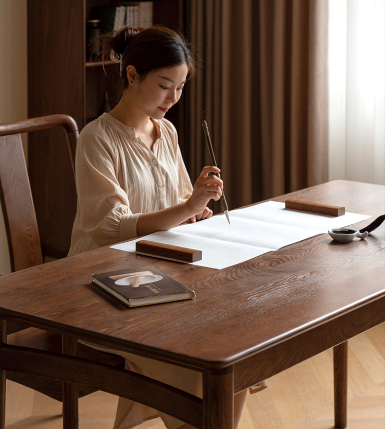 Ash Solid Wood Modern Tea Table