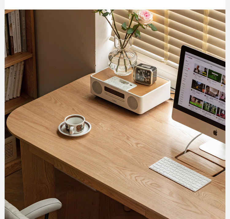 Oak Solid wood office/study/dinner large table"