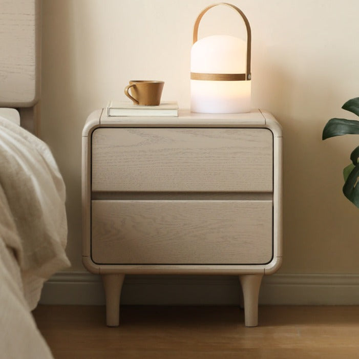 Tulipwood Solid Wood Nightstand Light Luxury.