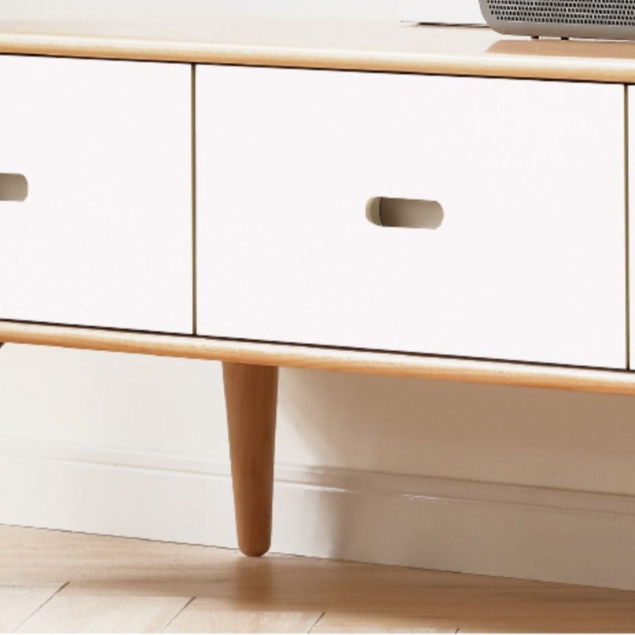 European Beech solid wood TV cabinet"+