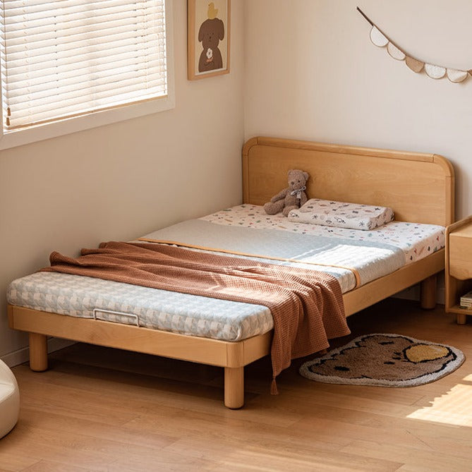 Beech Solid Wood Children's, Montessori Floor Bed<