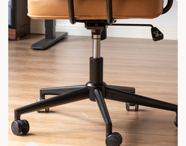 Genuine Leather, Technical Fabric Office Chair.