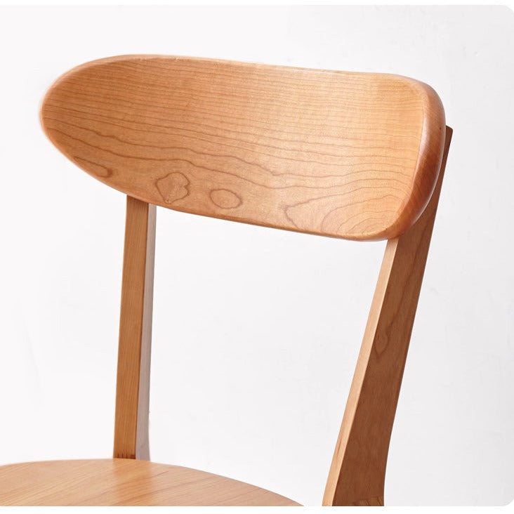 Cherry Solid Wood Modern Dining Chair
