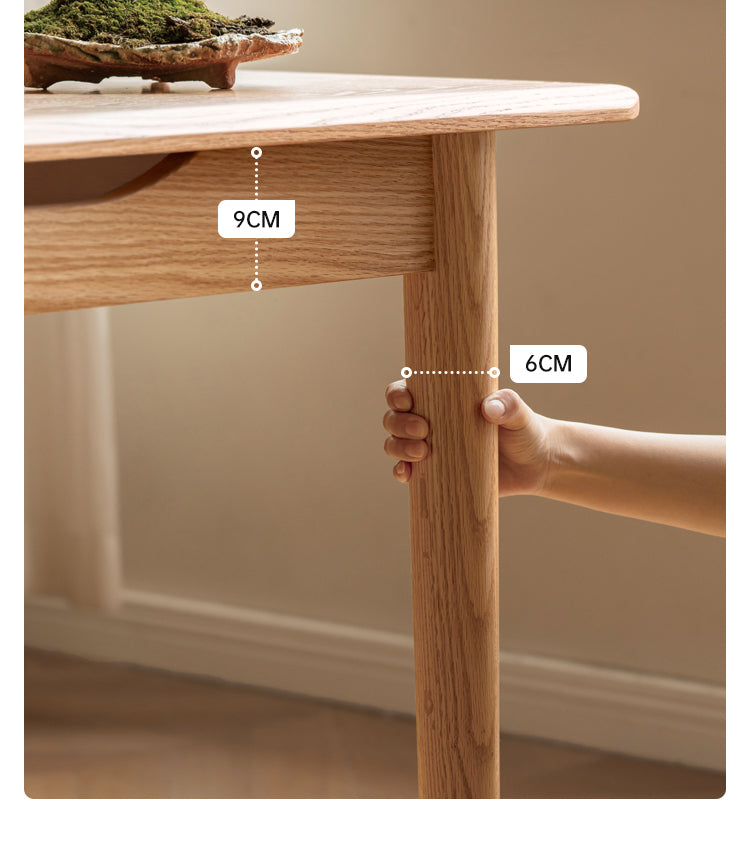 Oak Solid Wood Modern Tea Table