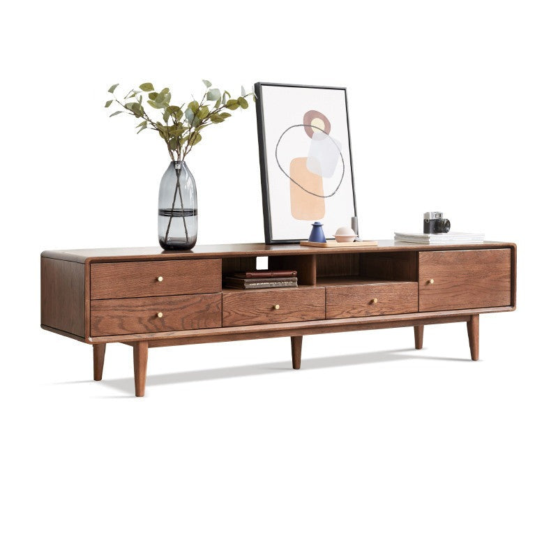 Oak Solid Wood Nordic Modern TV Stand
