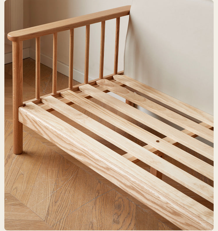 Oak Solid Wood Sofa Fabric.