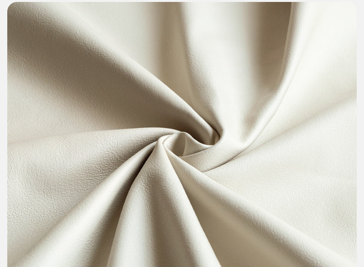 Fabric Cream Soft Minimalist Bed