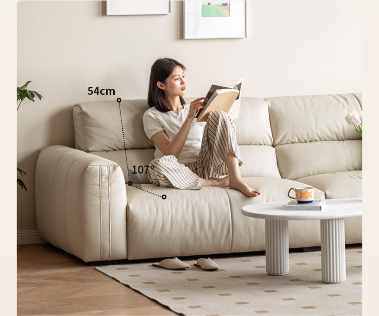Goose Down, Doll Cotton Sofa Cream Style.