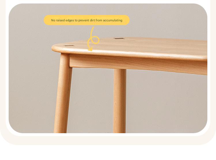 Beech Solid Wood Handmade Children's Table