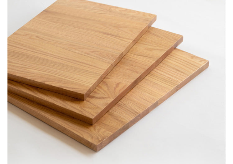 Oак, Beech Solid Wood, Solid Rubberwood Modern Coffee Table