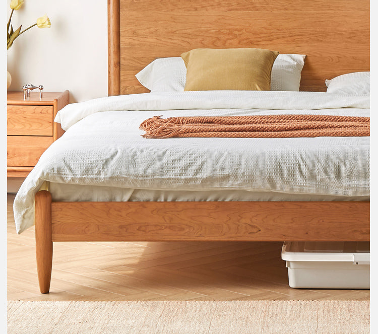Oak, Black Walnut, Сherry Wood Bed