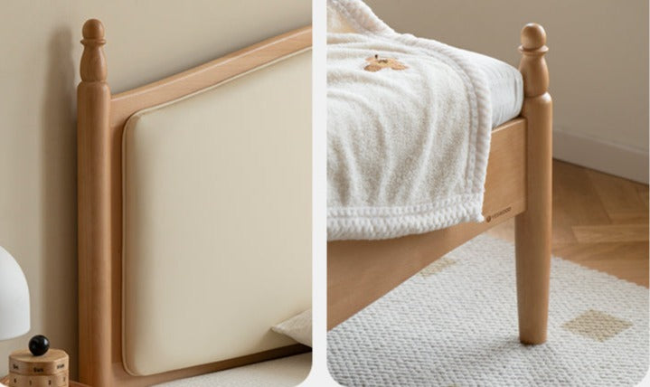 Beech, Oak Solid wood Princess bed<