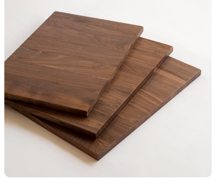 Black Walnut Solid Wood Top Layer Cowhide