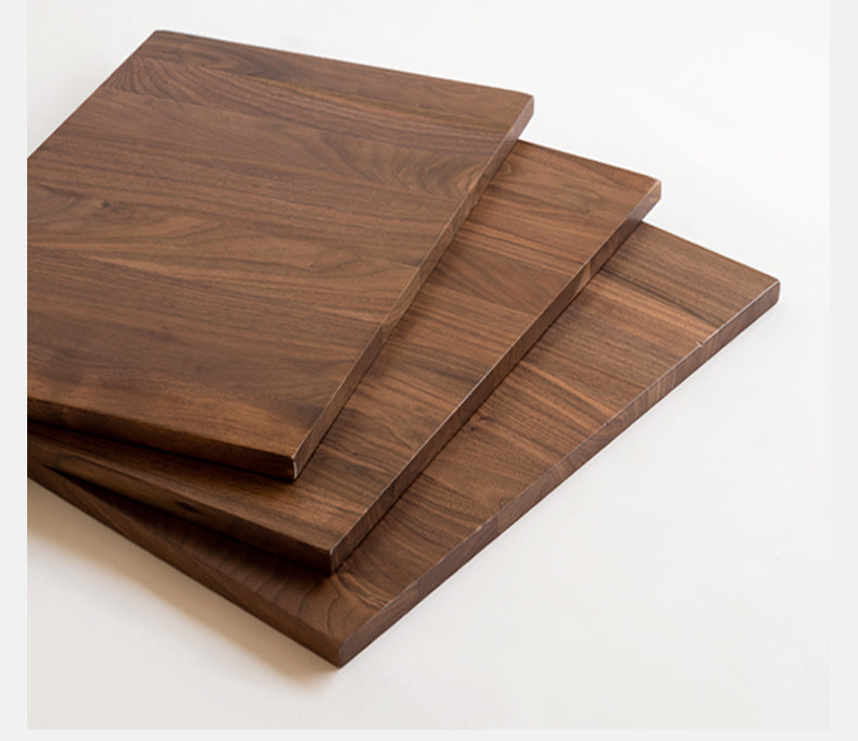 Black Walnut, Sandalwood, Ash, Oak Solid Wood Italian Light Luxury Floor TV Cabinet.