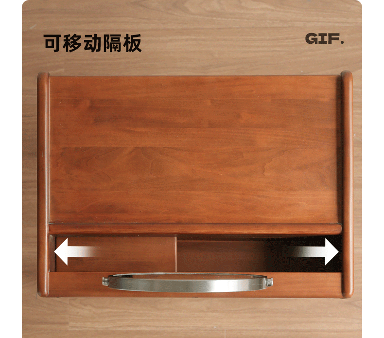 Poplar Solid Wood Multi Functional Retro Dressing Table.