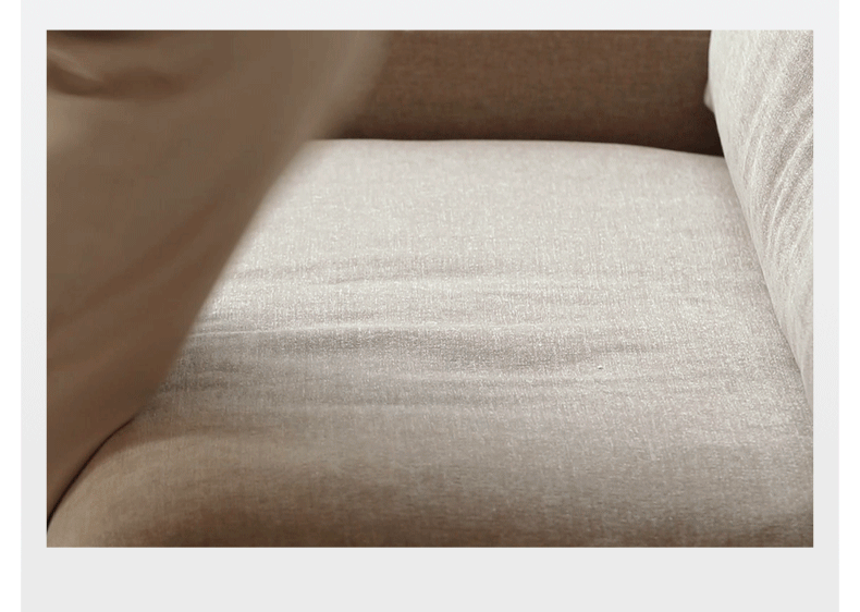 Sandalwood, Ash Solid Wood Genuine leather, fabric sofa