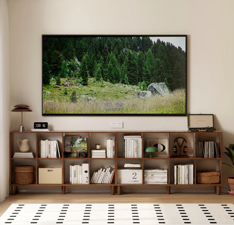 Oak, Beech Solid Wood Free Combination Bookshelf