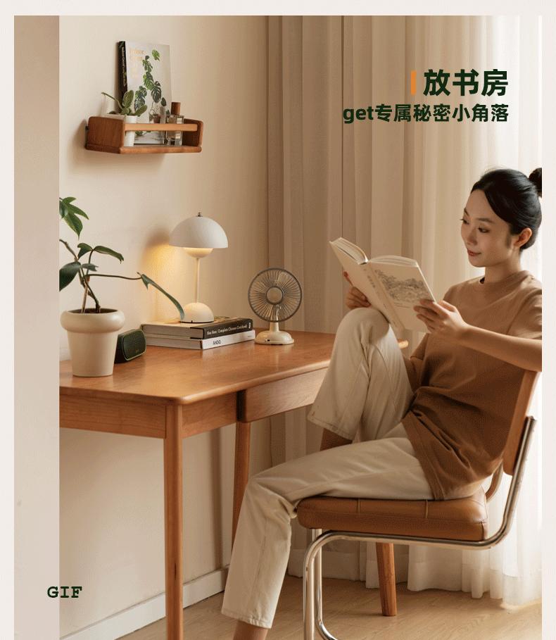 Cherry Wood FAS Grade Office Desk with Drawers