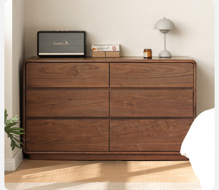 Black Walnut, Golden Sandalwood Telescopic Vanity Table.