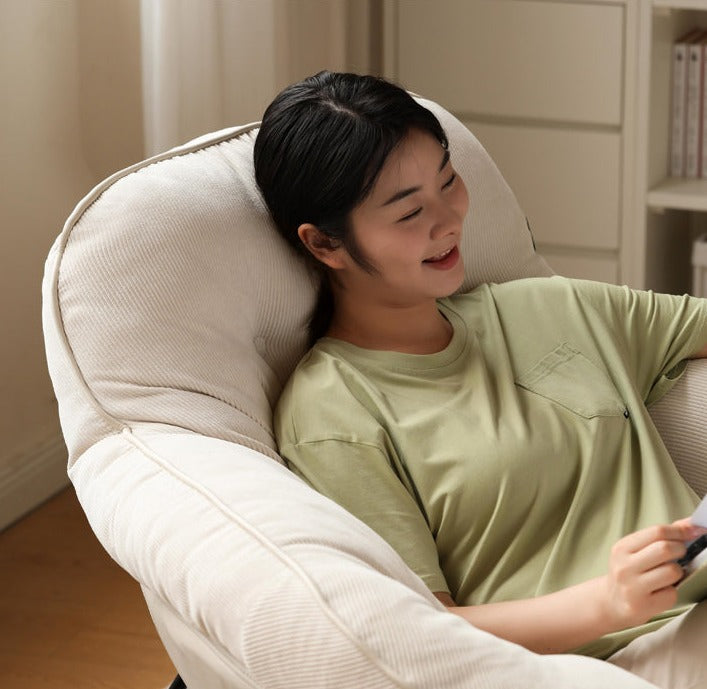 Beech Solid Wood Rocking Chair Baby Cotton