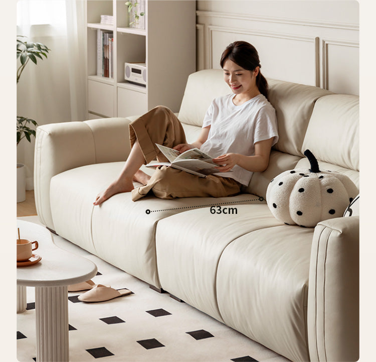 Goose Down, Doll Cotton Sofa Cream Style.