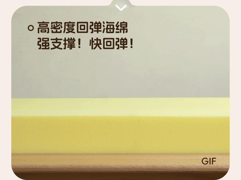 Rubber Wood  Solid Wood Soft Bed Cream Style
