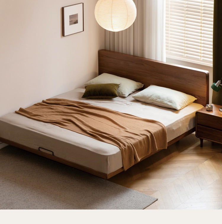 Black walnut, Oak solid wood suspended bed