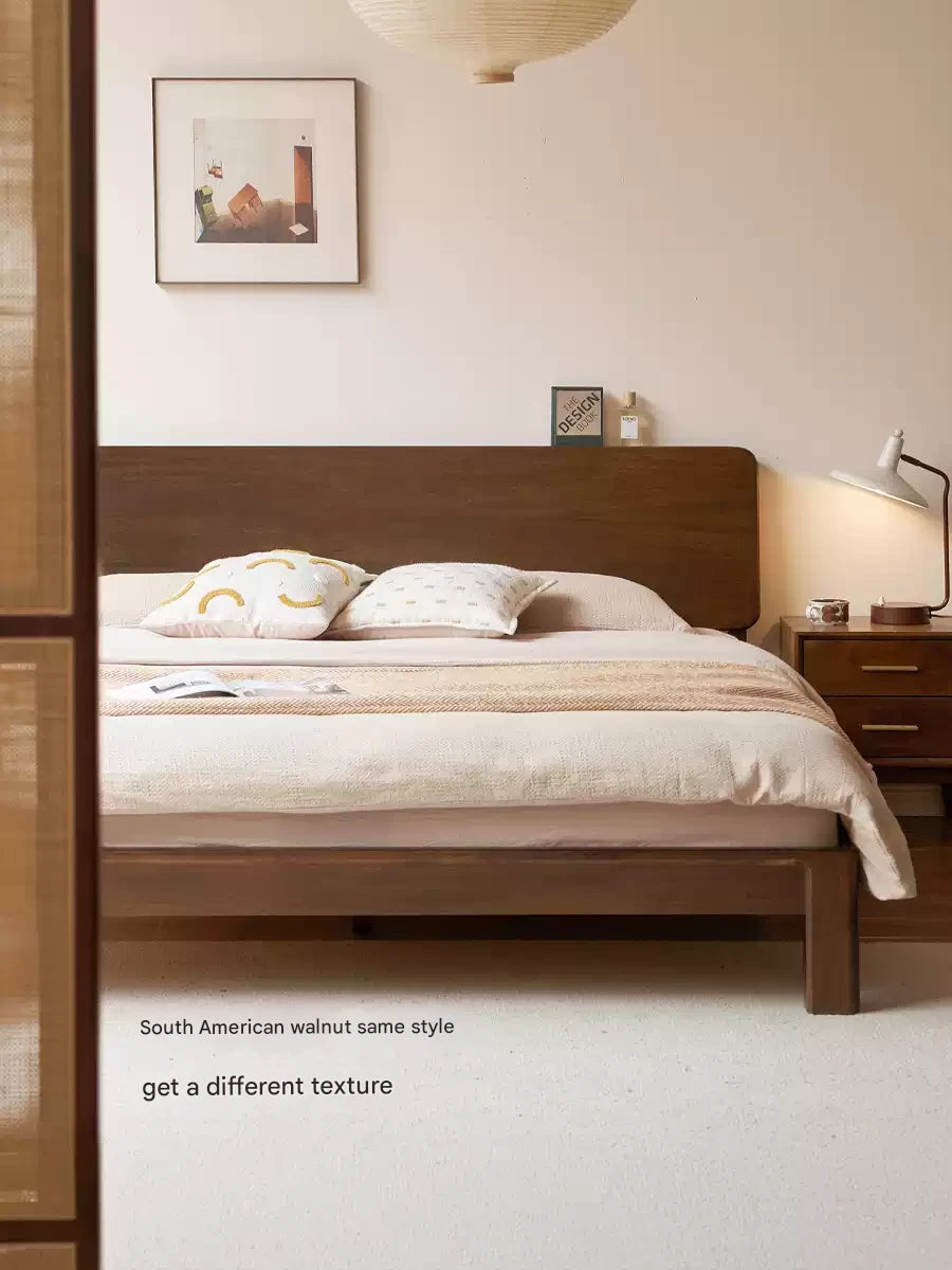 Black Walnut solid wood Bed