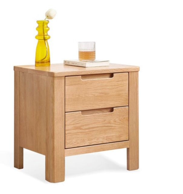 Oak Solid Wood Nightstand
