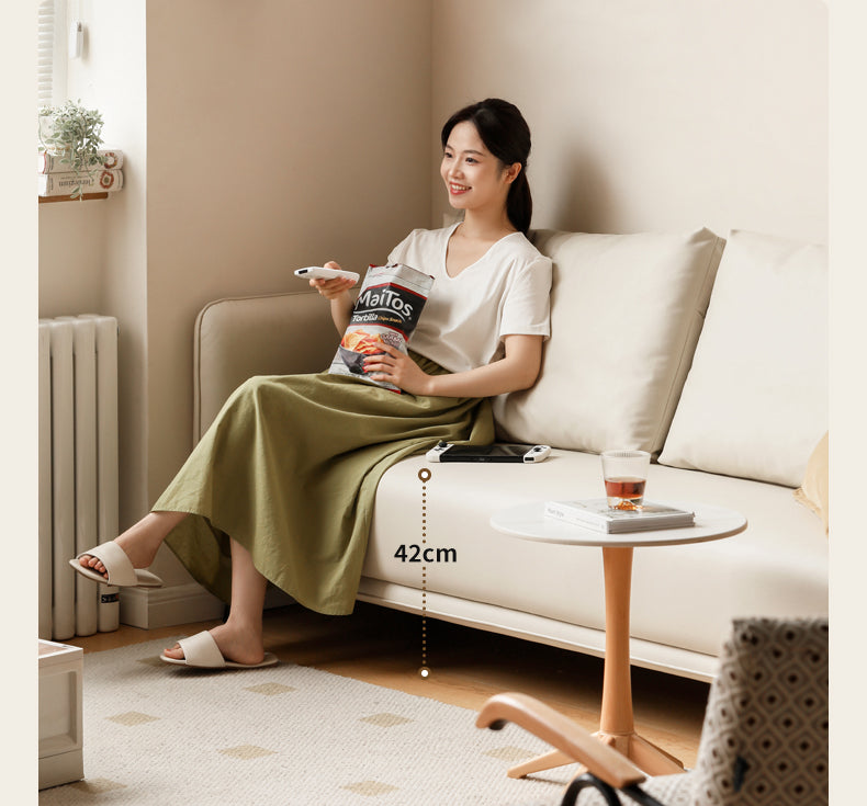Technology Cloth Sofa Cream Style.