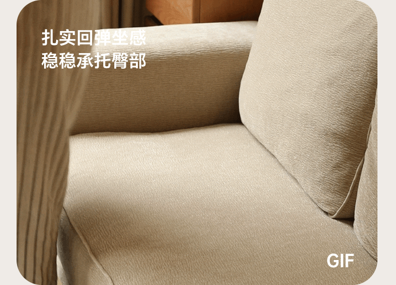 Fabric Sofa Modern Folding Dual-purpose Sofa.