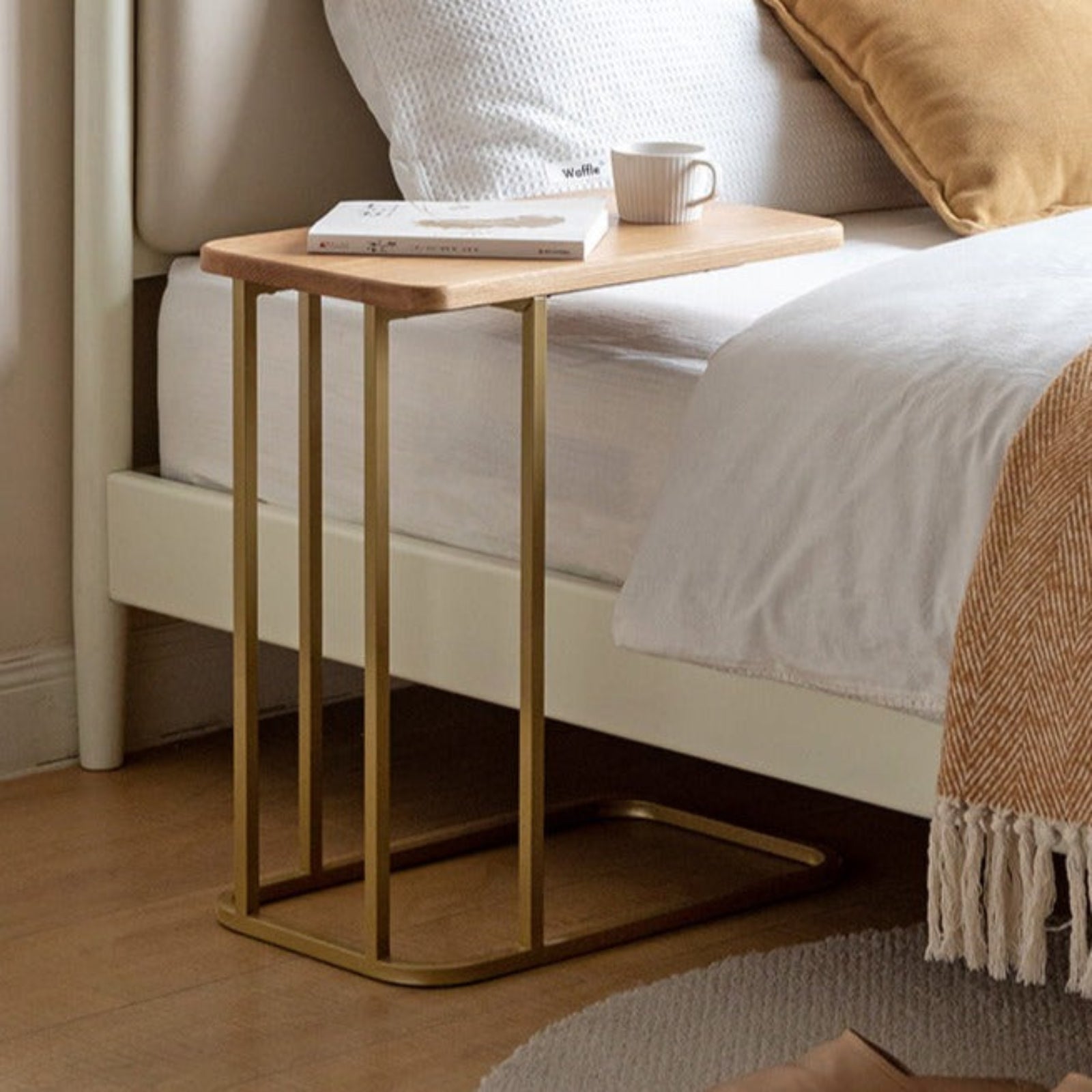 Oak Solid Wood Side Table