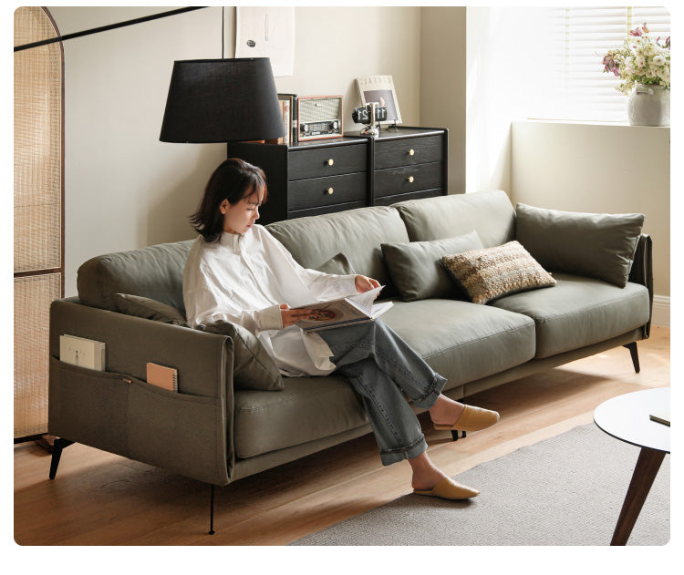 Fabric Light Luxury Technology Sofa.