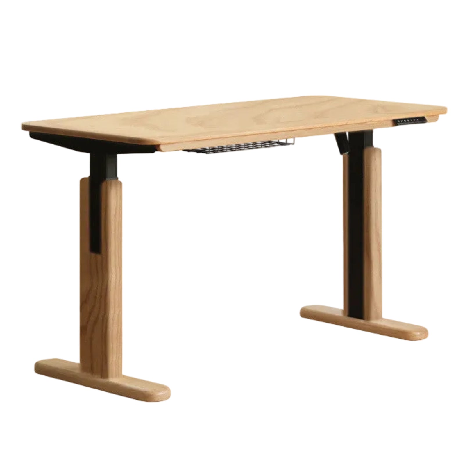 Oak, Ash Solid Wood Electric Lift Desk