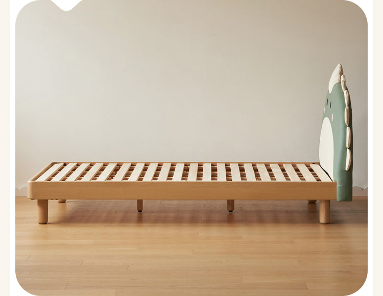 Organic Leather Children's Dinosaur Bed Cartoon Bed<