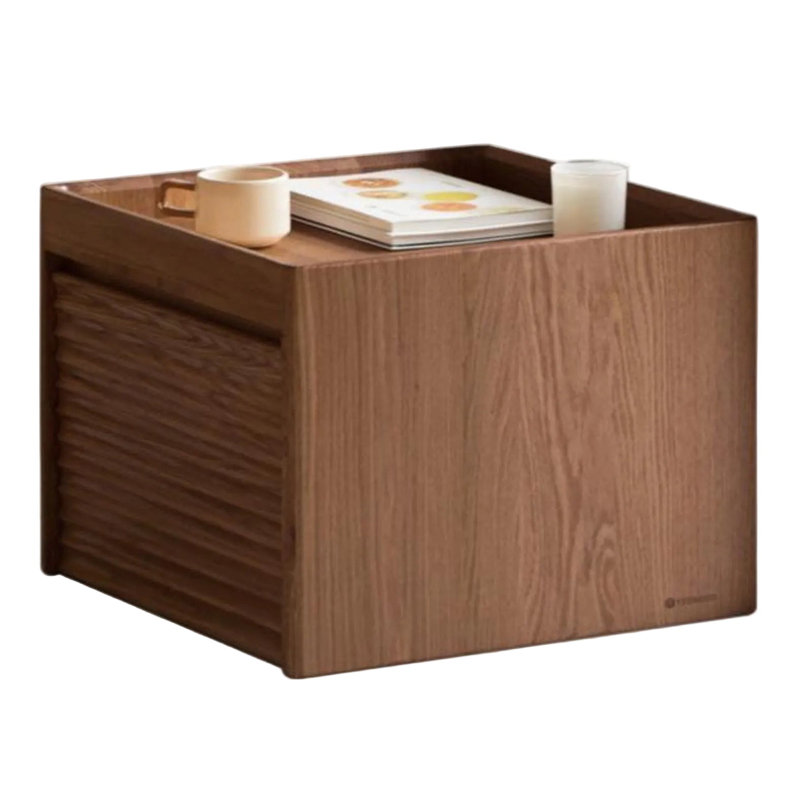 Black walnut, Oak, Beech, Ash Solid Wood Rock Plate Combination Coffee Table