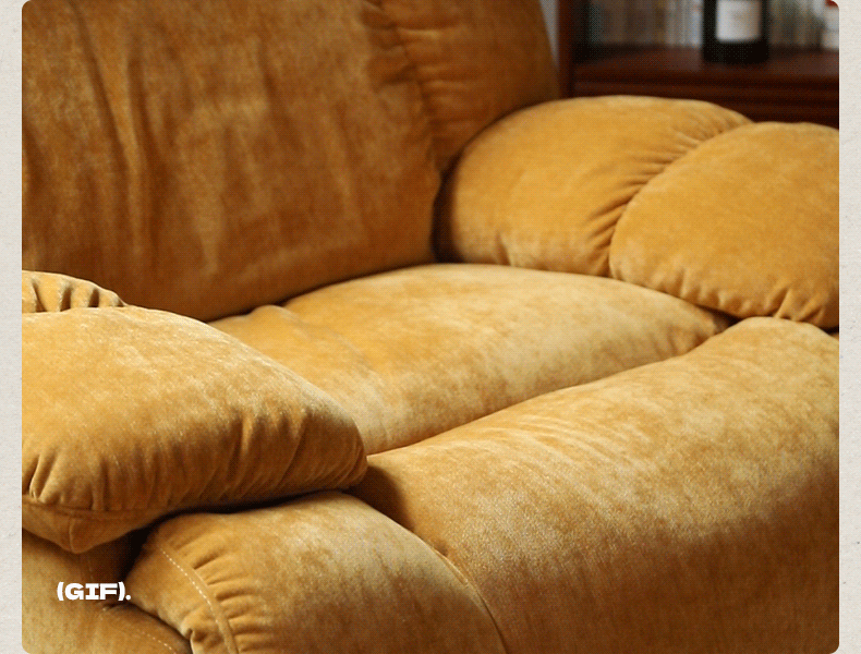 Fabric Lazy Chair Reclining Single
