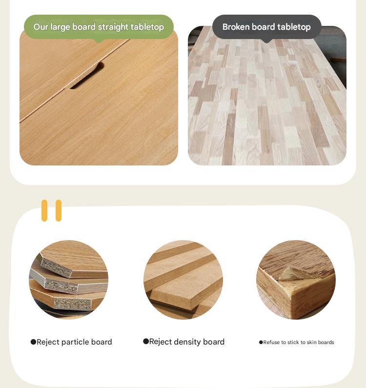 Beech Solid Wood Children's Study Table.