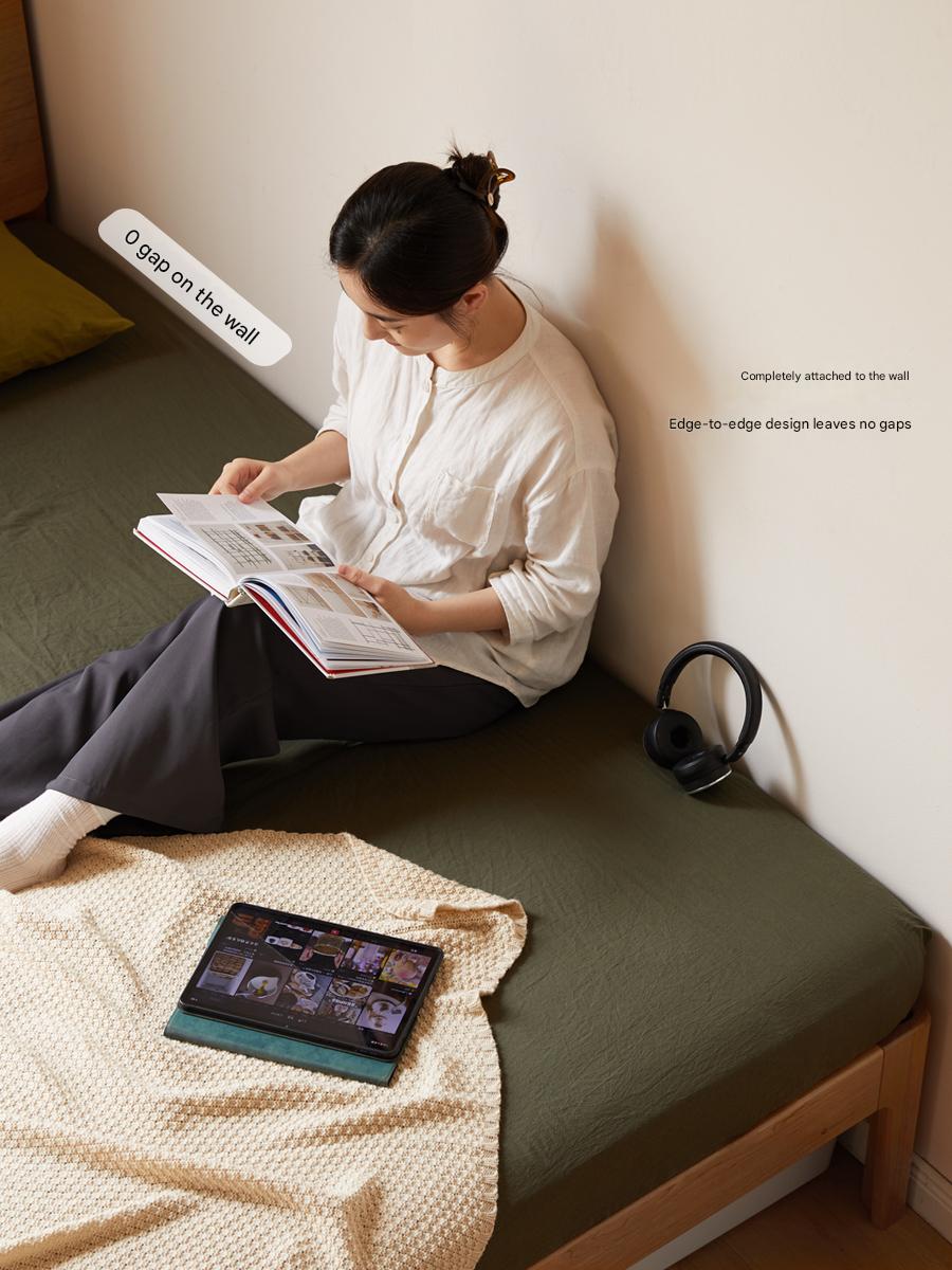 Oak, Birch Solid Wood Bed