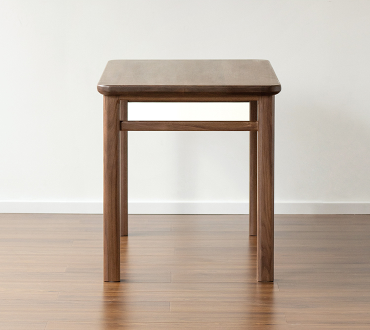 Black Walnut, Ash Solid Wood Style Tea Table.