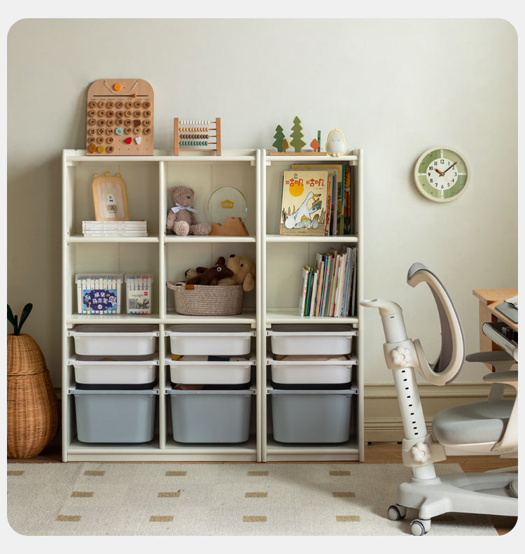 Poplar Solid Wood Children's Сombination Bookshelf