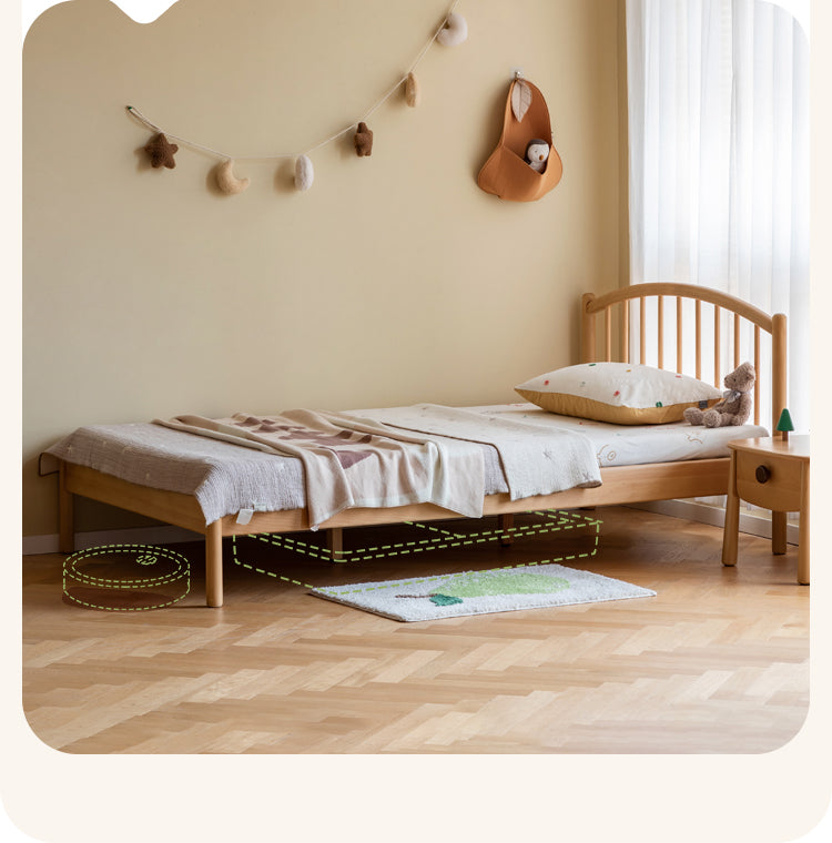 Beech Solid Wood Children's Bed<