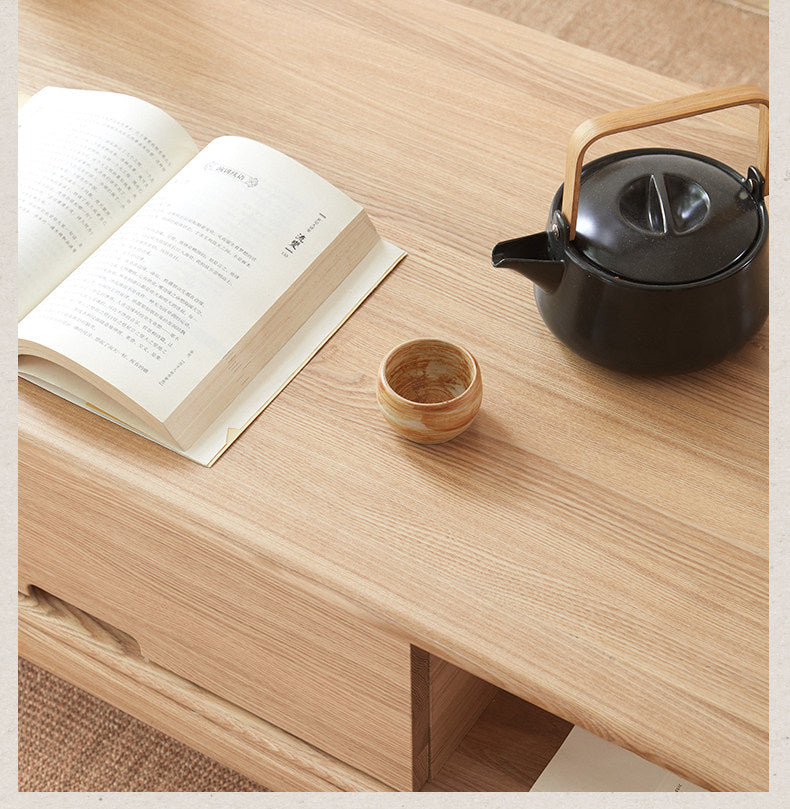 Ash Solid Wood New Style Modern Nordic Coffee Table