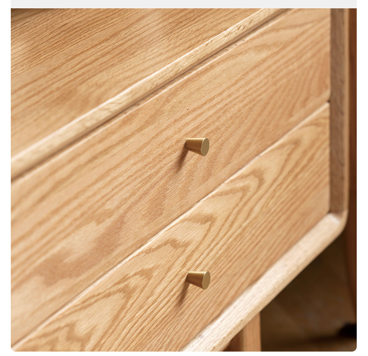 Oak Solid Wood TV Stand